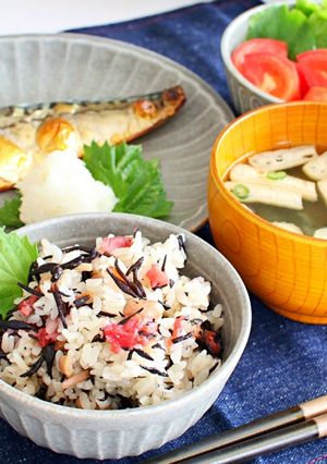 ＼大同電鍋レシピ／ひじき煮の炊き込みご飯-レシピのメイン写真