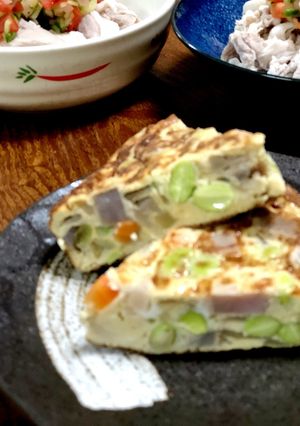 2種類のじゃがいものオープンオムレツ-レシピのメイン写真