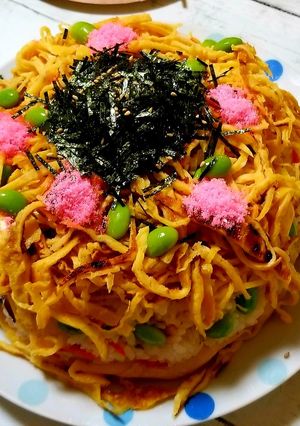 ひな祭り♡チャチャッとちらし寿司ケーキ♡-レシピのメイン写真