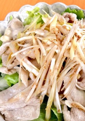 鶏むね肉とネギで簡単！ピリ辛水晶鶏★-レシピのメイン写真