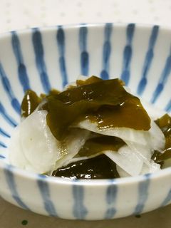 大根とワカメの酢の物♪柚子胡椒和え♪-レシピのメイン写真