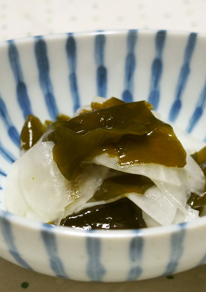 大根とワカメの酢の物♪柚子胡椒和え♪-レシピのメイン写真