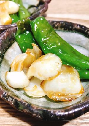 シシトウとゆり根甘煮-レシピのメイン写真