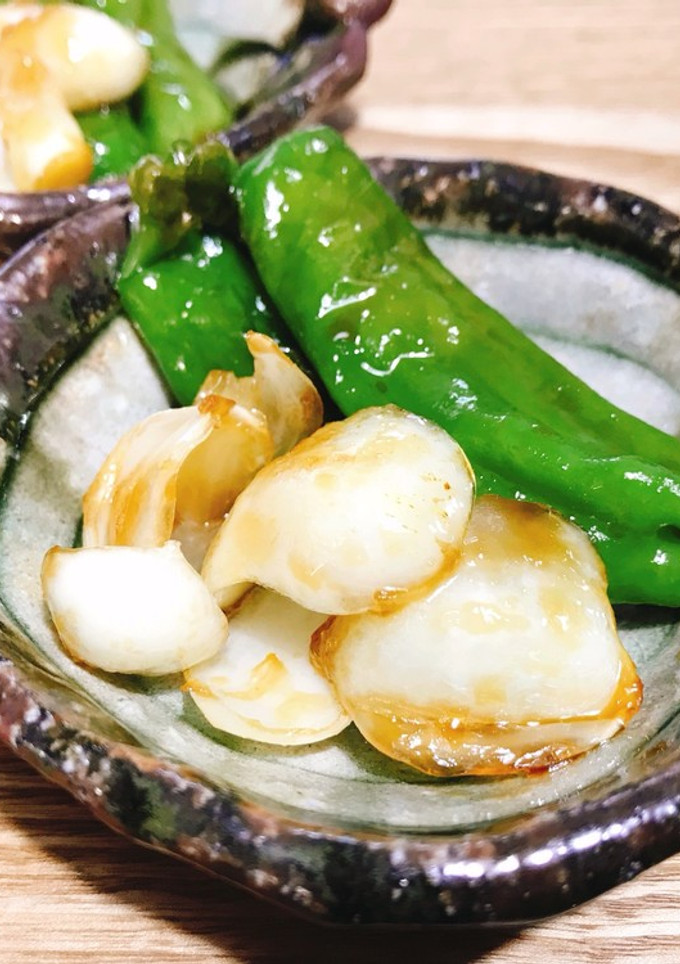 シシトウとゆり根甘煮-レシピのメイン写真