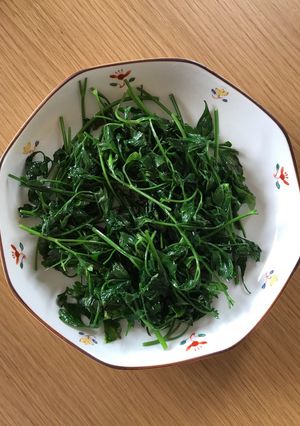 パセリの塩炒め-レシピのメイン写真