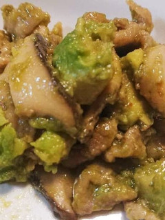 豚肉とアボカドのわさび風味照り焼き-レシピのメイン写真