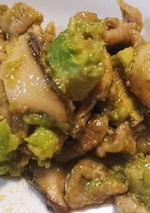 豚肉とアボカドのわさび風味照り焼き-レシピのメイン写真