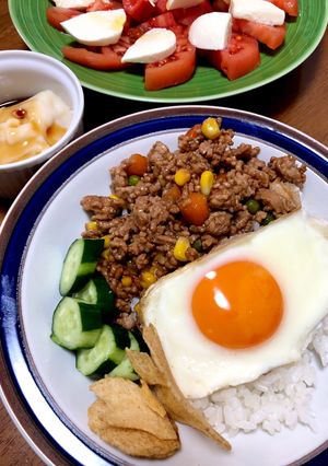 ミックスベジタブルでお手軽ガパオ風★-レシピのメイン写真