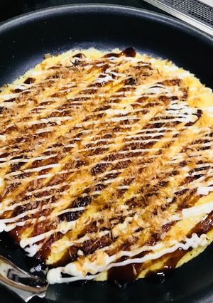 超簡単☆とろろふわとろ焼き-レシピのメイン写真