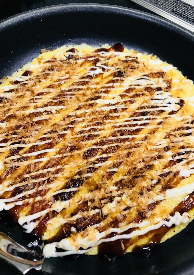 超簡単☆とろろふわとろ焼き-レシピのメイン写真