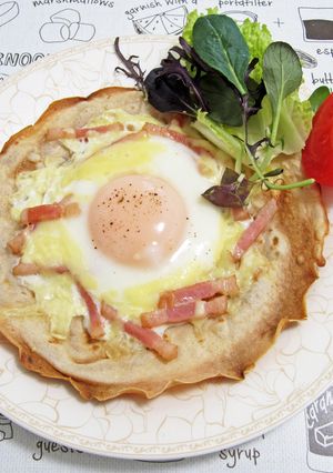 そば粉ガレット-レシピのメイン写真