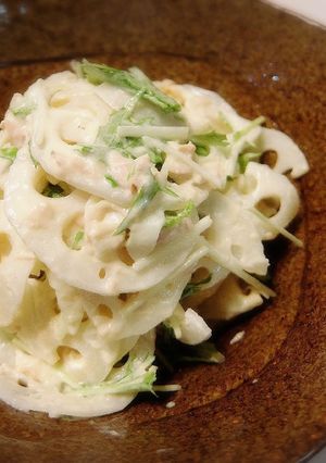 ☆シャキシャキ簡単れんこんサラダ☆-レシピのメイン写真