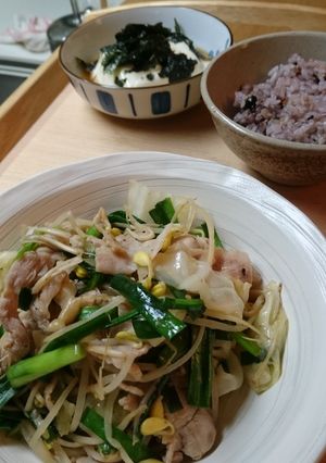 豚バラ野菜炒め-レシピのメイン写真