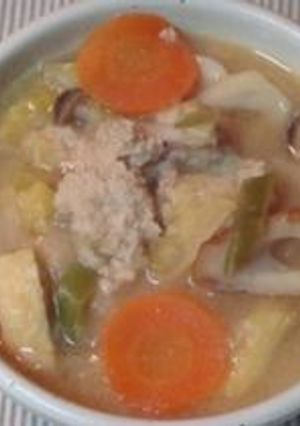 鶏だんご鍋-レシピのメイン写真