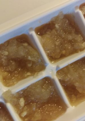 ナスと玉ねぎの出汁煮◈離乳食中期-レシピのメイン写真