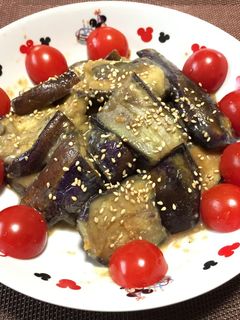 簡単!ナスの味噌焼き!(^^)!-レシピのメイン写真