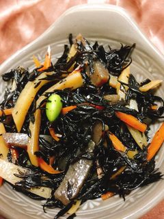 ひじきと野菜の炒め煮-レシピのメイン写真
