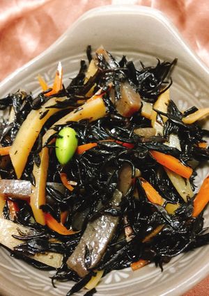 ひじきと野菜の炒め煮-レシピのメイン写真