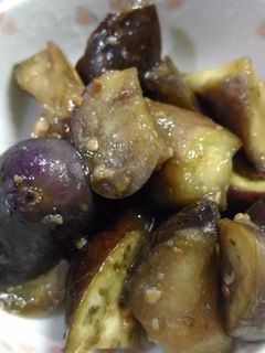 ナスの甘味噌炒め-レシピのメイン写真