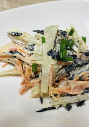ひじきの煮物リメイク★人参じゃがサラダ-レシピのメイン写真