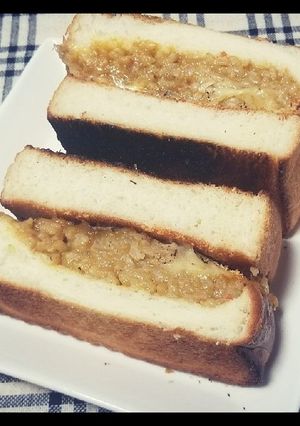 【ラタトゥイユのカレートースト】-レシピのメイン写真