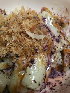 おっさんの焼き竹輪マヨゆかり和え-レシピのメイン写真