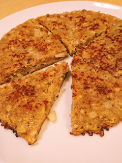 レンコンと豚挽き肉のお好み焼き風つくね-レシピのメイン写真