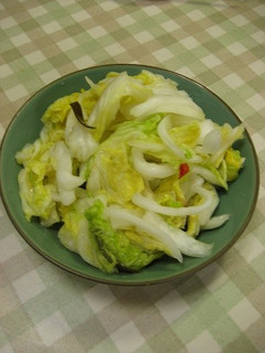 お家にある材料で簡単♡即席白菜漬け-レシピのメイン写真