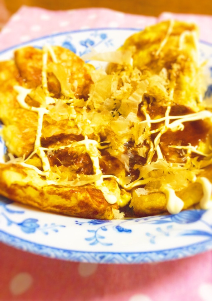 簡単・卵焼き風お好み焼き-レシピのメイン写真