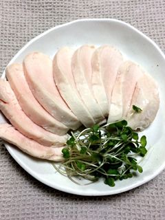 低糖質☆ 簡単!柔らかサラダチキン-レシピのメイン写真