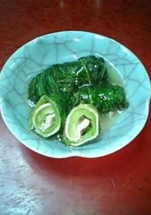 チンゲン菜ロール-レシピのメイン写真