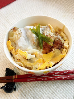 カツ丼風♪ふわふわ美味しいコロッケ丼♡-レシピのメイン写真
