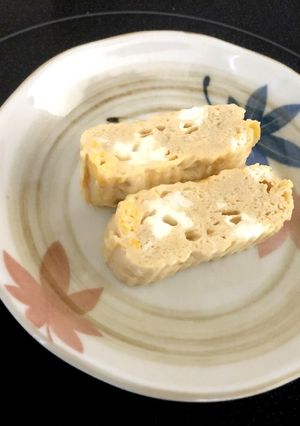 簡単！レンジで卵焼き(ダイソー商品)-レシピのメイン写真