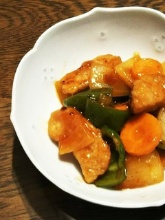 かんたん酢豚-レシピのメイン写真