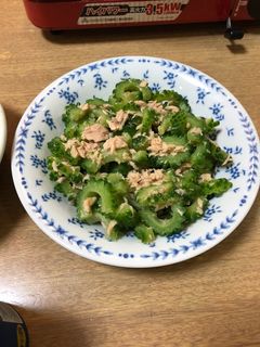 ゴーヤとツナのおひたし 簡単です-レシピのメイン写真