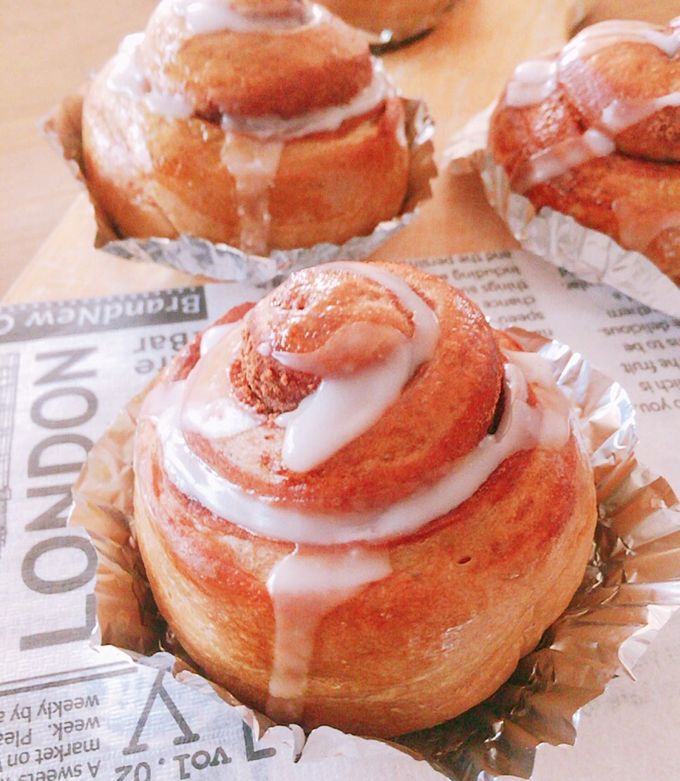 パン作り初めてでも簡単♡シナモンロール♡ by リカ姫 【クックパッド