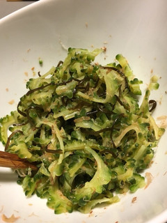 ゴーヤの塩昆布・かつお節和え-レシピのメイン写真