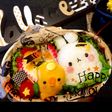 ハロウィンキャラ弁★モランとピヨピヨ★