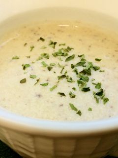 乾しいたけの豆乳ポタージュ 白味噌仕立て-レシピのメイン写真