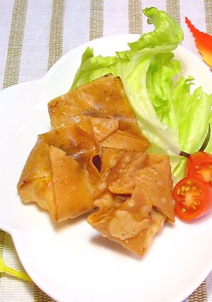ししゃもとチーズの包み揚げ-レシピのメイン写真