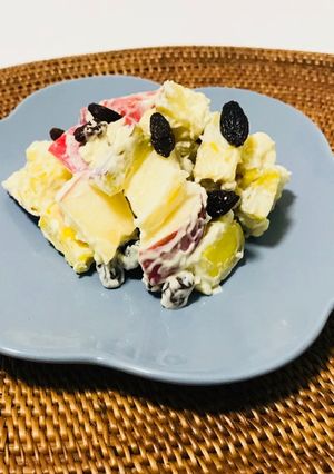 【腸活】さつまいもとりんごのサラダ-レシピのメイン写真