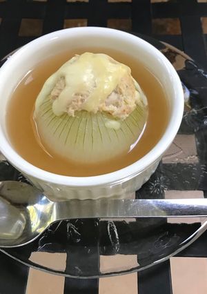 【腸活】まるごとオニオングラタンスープ-レシピのメイン写真