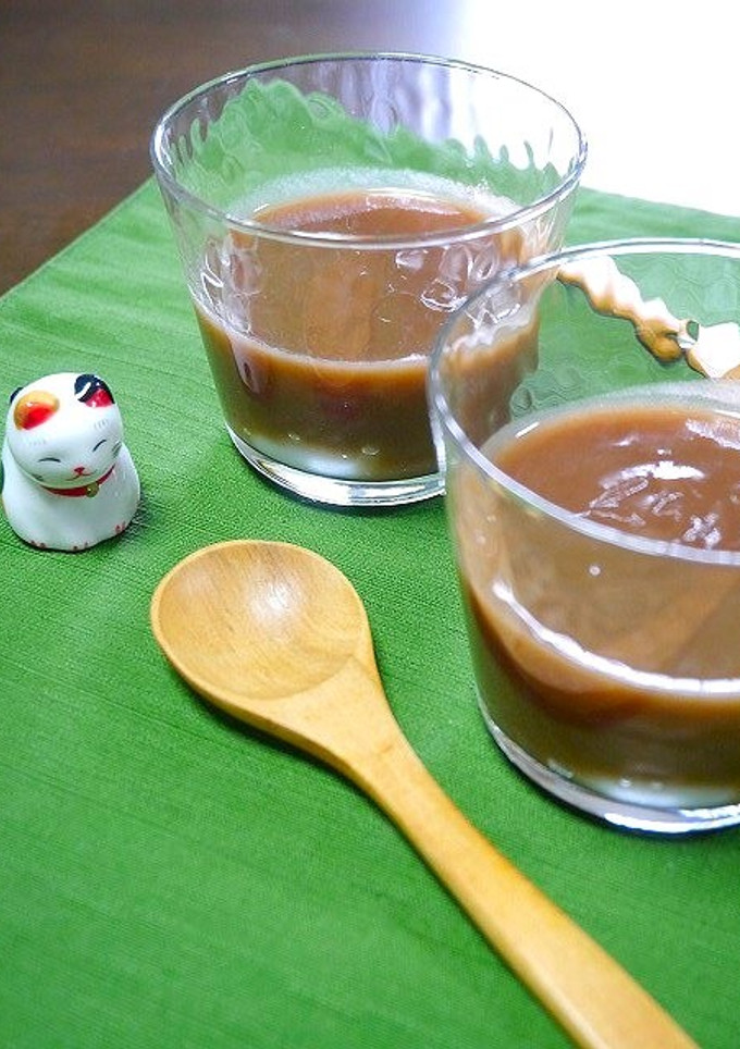 簡単！冷やしぜんざい-レシピのメイン写真