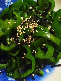 塩昆布ピーマン-レシピのメイン写真