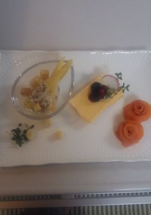 人参のムースお菓子仕立て-レシピのメイン写真