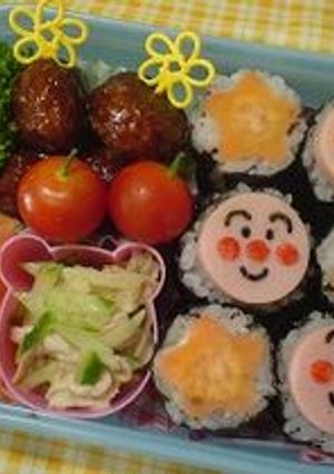 キャラ弁☆アンパンマン弁当-レシピのメイン写真