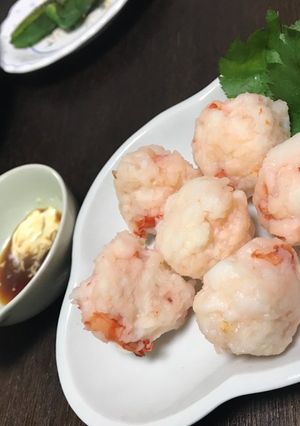 高タンパク!エビのピンク饅頭☆-レシピのメイン写真