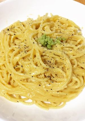 わさびカルボナーラ-レシピのメイン写真