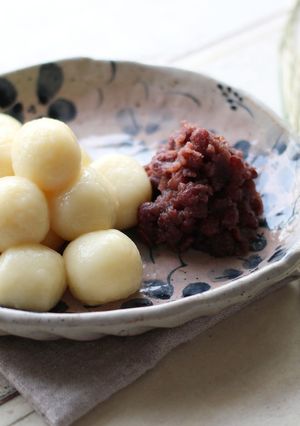 木綿豆腐でお月見だんご-レシピのメイン写真