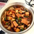 厚揚げとナスの酢豚風